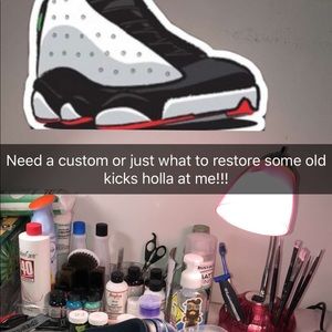 Shoe restoration/ Customization!!!